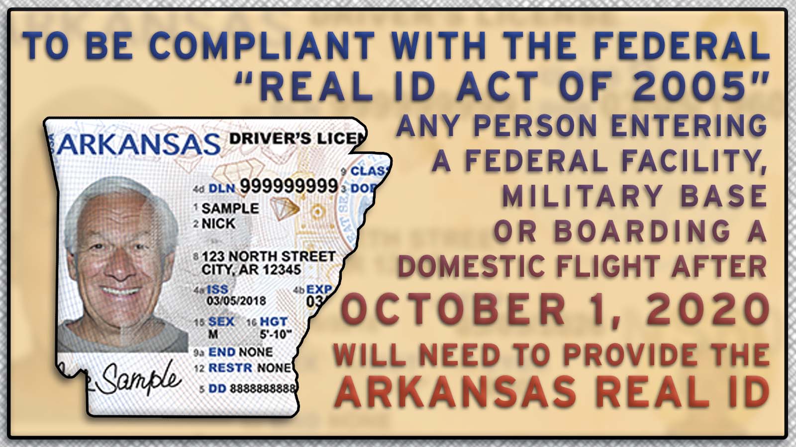 real id deadline arkansas